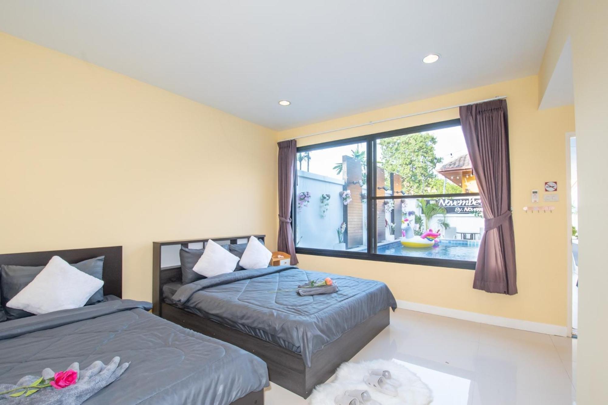 Villa November T Pool 1, 4beds Thai- Bali Jomtien
